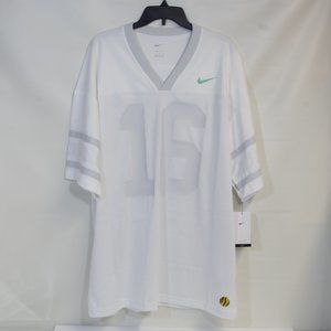 Nike Mens' DriFit All White Football Jersey #16 NWT